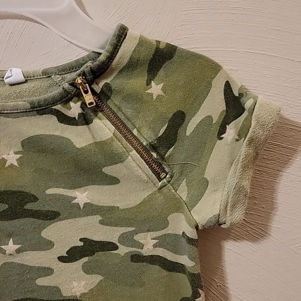 GAP CAMO CASUAL DRESS, SIZE 6/7